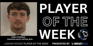 BCHL FORWARD NAMED HOCKEYWOLF PLAYER OF THE WEEK Article Photo