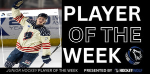 Anchorage's Luc Bydal Named HockeyWolf Player of the Week Article Photo