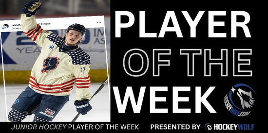 Anchorage's Luc Bydal Named HockeyWolf Player of the Week Article Photo