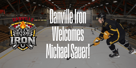 Danville Iron Sign Forward Michael Sauer Article Photo